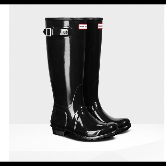 Hunter Shoes - Women’s Original Tall Gloss Hunter Rain Boots